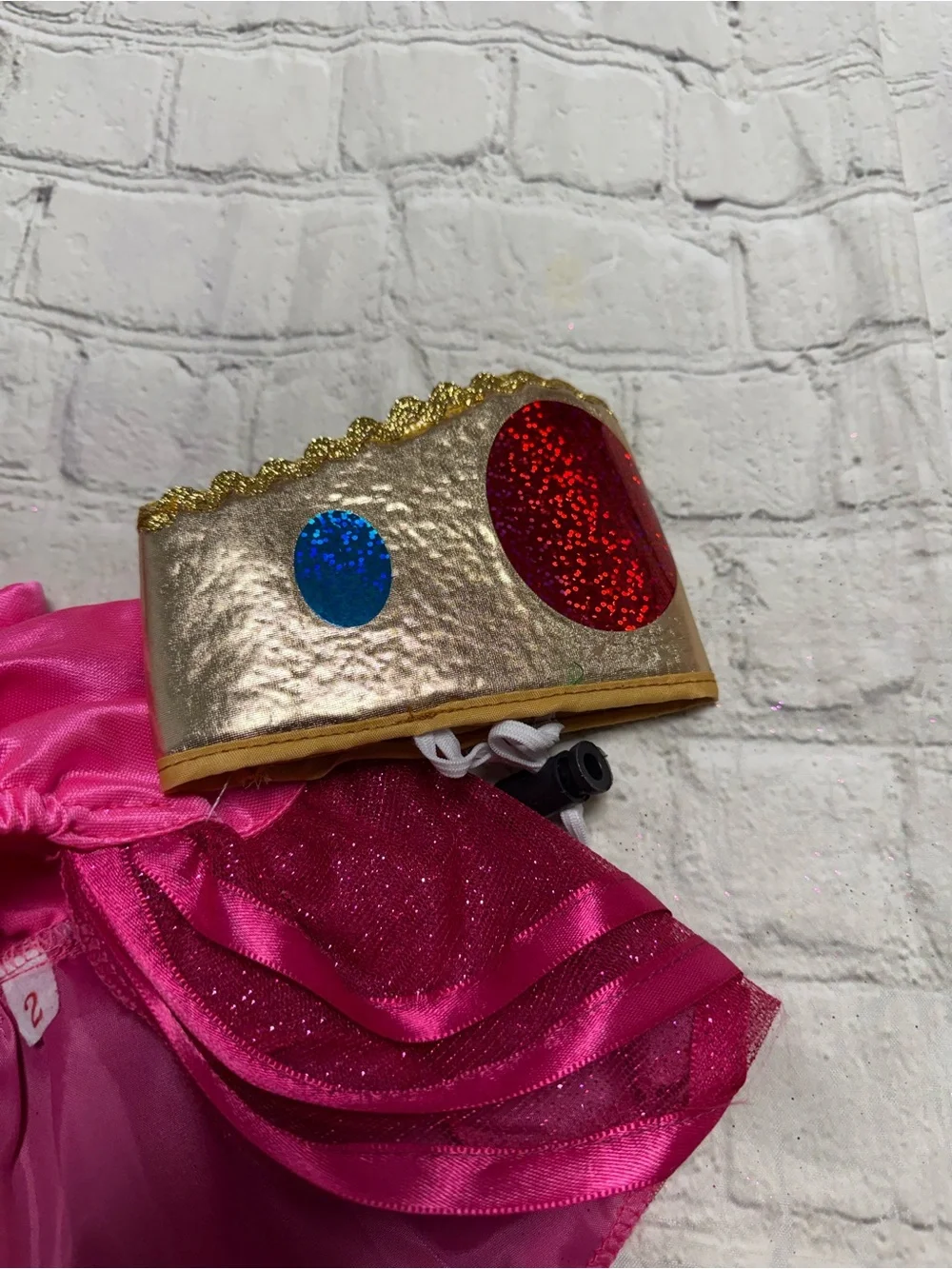 Pet Warrior Pet PRINCESS Costume Dress with Crown.